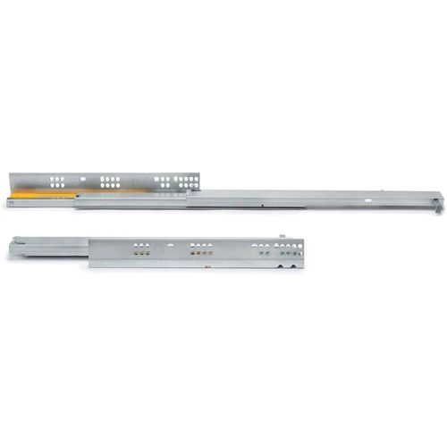 Coulisses Invisibles Pour Tiroirs à Sortie Totale Avec Fermeture Amortie Silver