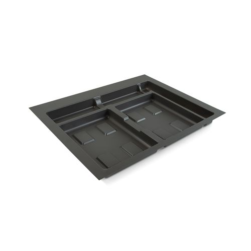 Base Pour Poubelles Pour Tiroir De Cuisine, Module 600mm, Gris Anthracite
