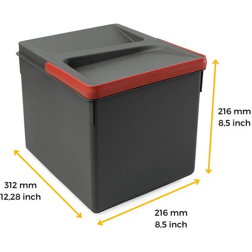 Bacs De Tri Pour Tiroir De Cuisine Recycle 1 Bac De 12 Litres
