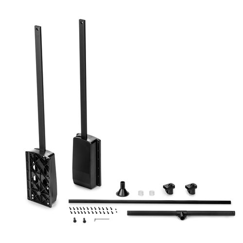 Penderie Rabattable Noire Pour Armoire Hang Largeur Réglable De 60 à 83 Cm