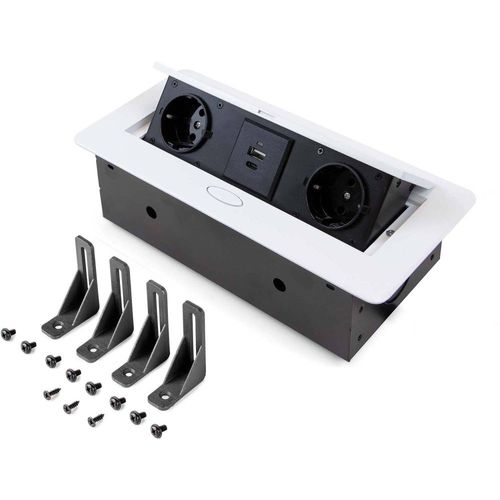 Multiconnecteur Encastrable Pour Bureau Atom Lite