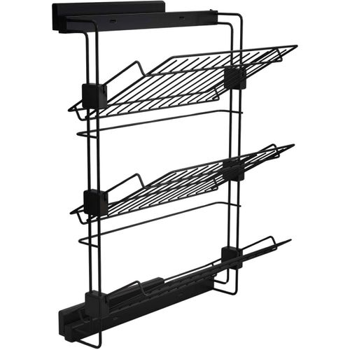 Porte-chaussures Latéral Coulissant Pour Placards Et Dressing Hack Montage Côté Gauche