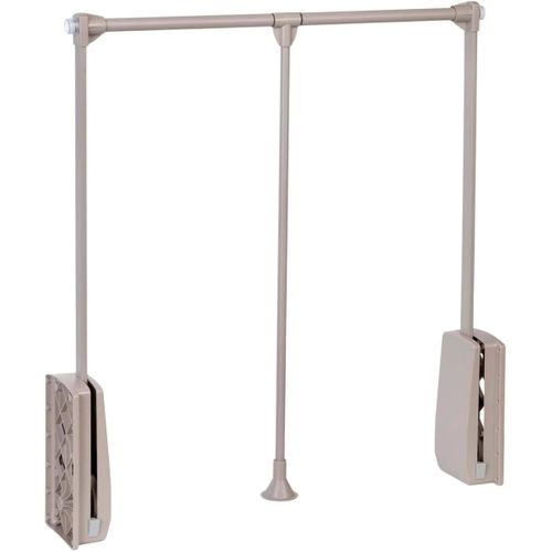 Penderie Rabattable Gris Pierre Pour Armoire Hang Largeur Télescopique De 60 à 83 Cm