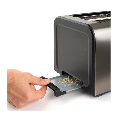 Grille-pains 2 Fentes 900w Gris - Bxto900e