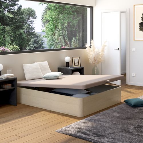 Sommier tissu 140x200 cm FLEX ROYAL beige