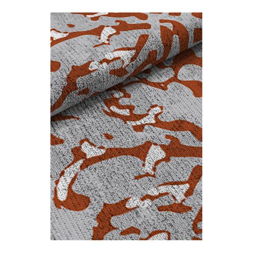 Tapis Vintage Plat Orange Rayé Palasin Orange 120x170