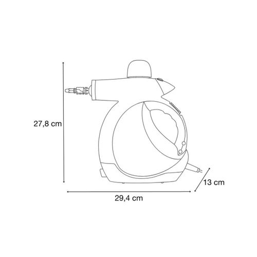 Nettoyeur Vapeur à Main 1200w Blanc - Lv1350