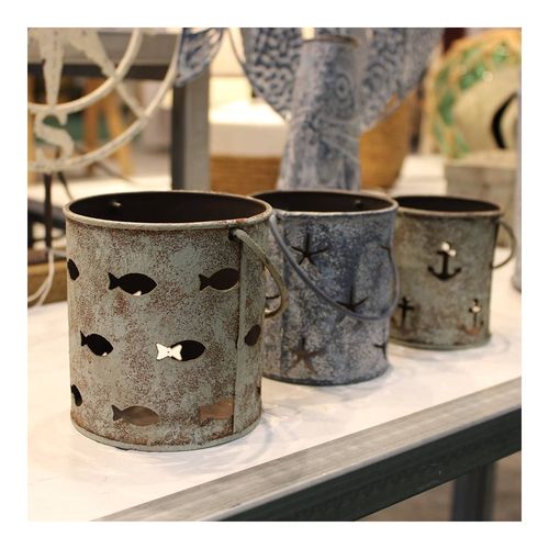 Bougeoirs En Étain 10.5 Cm (lot De 3)