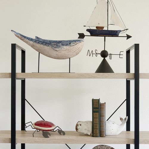 Serre-livres En Bois Cachalot 25 X 12 Cm