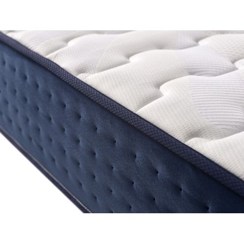 Matelas En Mousse 90x200 Luxury Blue Sensation Epaisseur 30cm +/- 2 Fermeté Mi-ferme