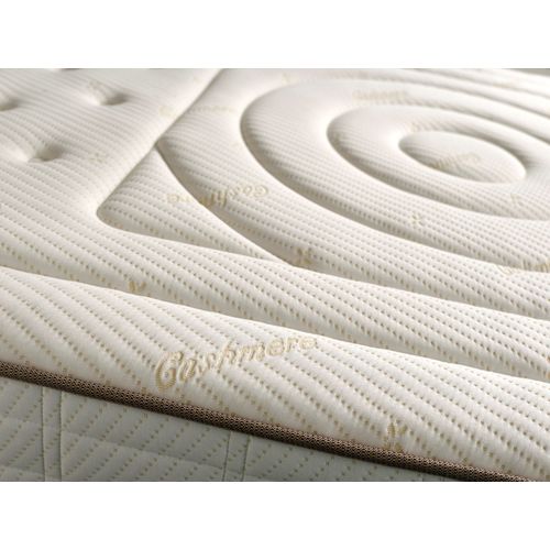 Matelas En Mousse 90x200 cm VISCOEXCLUSIVO CASHMERE Epaisseur 26cm +/- 2 Fermeté Mi-ferme