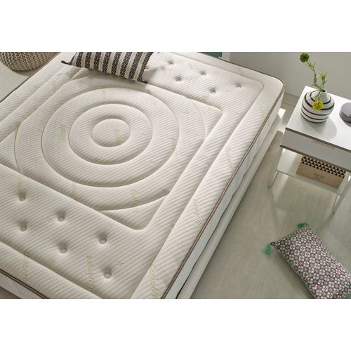 Matelas En Mousse 90x200 cm VISCOEXCLUSIVO CASHMERE Epaisseur 26cm +/- 2 Fermeté Mi-ferme