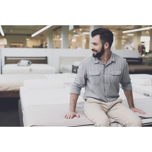 Matelas Mousse 80x190 Double Face LUXURY OLYMPUS Epaisseur 23 Cm  Mi-ferme