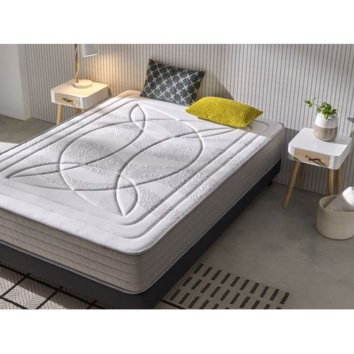 Matelas Mousse 90x200 Double Face LUXURY OLYMPUS Epaisseur 23 Cm  Mi-ferme