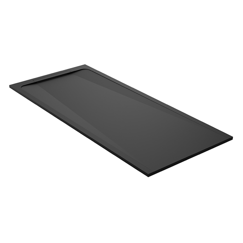 Receveur De Douche En Pierre Naturelle Extra Plat à Poser 70x110cm - Noir - Origine