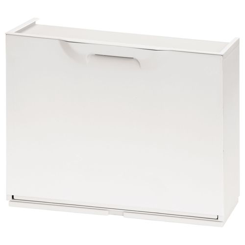 Lot De 2 Étagères À Chaussures Noires Et Étagères À Chaussures Blanches En Polypropylène