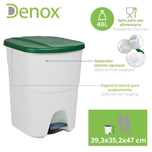 Pack De Recyclage Pedalbin 3 X 40 L 3 Couleurs