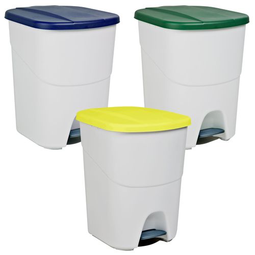 Pack De Recyclage Pedalbin 3 X 40 L 3 Couleurs
