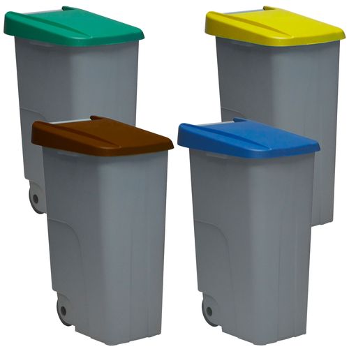 Pack De Recyclage Reciclo Fermé 4 X 85 L 4 Couleurs