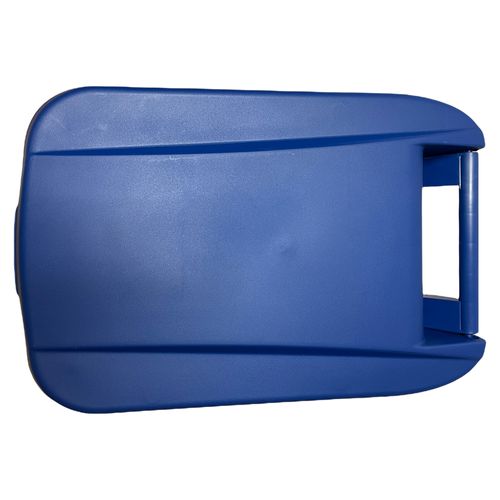 Conteneur  Recycle 110l, Fermé Avec Couvercle, Idéal Pour Le Recyclage, Avec Roues