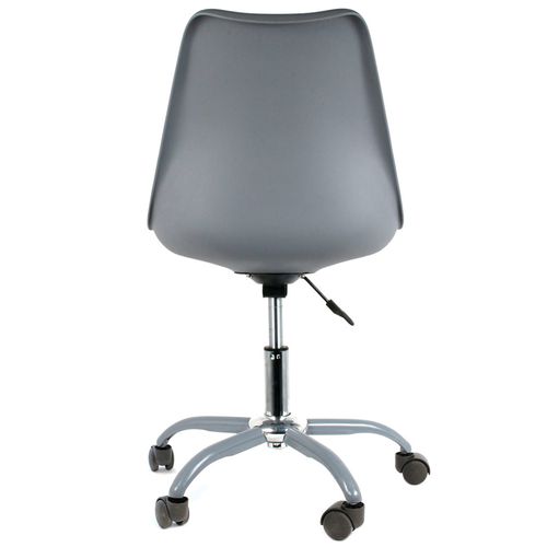 2 Chaise  Avec Roues Grises