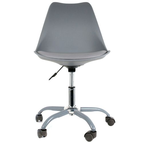 2 Chaise  Avec Roues Grises