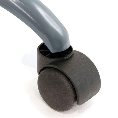 2 Chaise  Avec Roues Grises