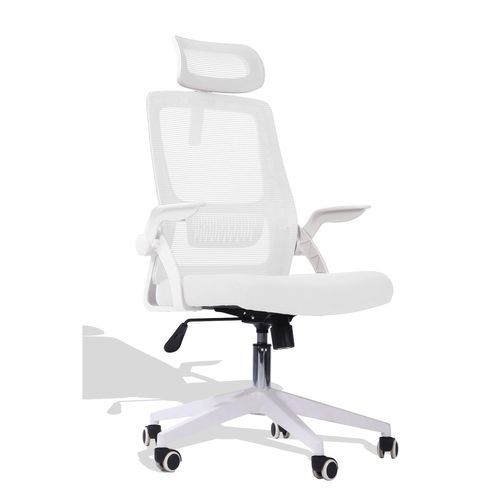 Siège De Bureau Avec Appui-tête - Lago, Noir, H.100cm, L.61cm, P.69cm