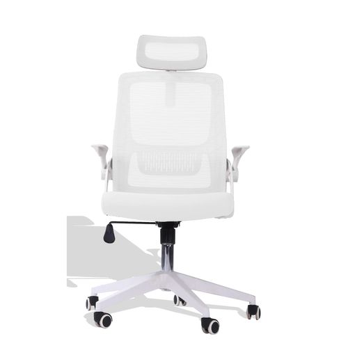 Siège De Bureau Avec Appui-tête - Lago, Noir, H.100cm, L.61cm, P.69cm