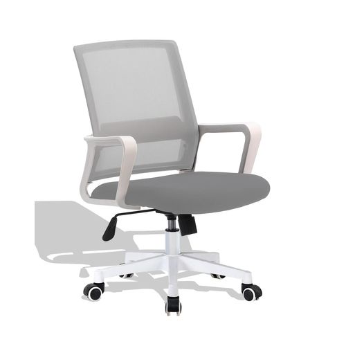 Chaise De Bureau En Tissu Mesh - Mars, Bleu, H.92cm, L.57cm, P.60cm