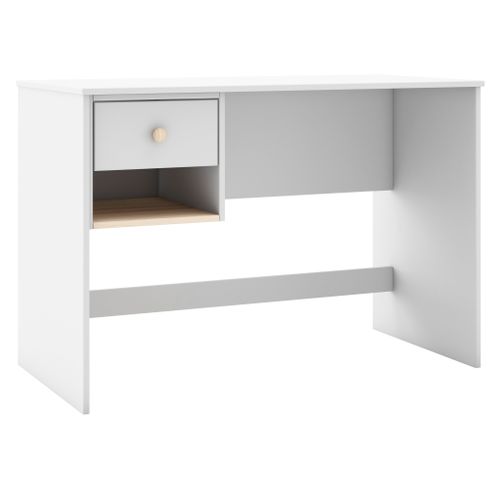 Bureau 1 Tiroir Et 1 Niche Ouverte L110 Cm