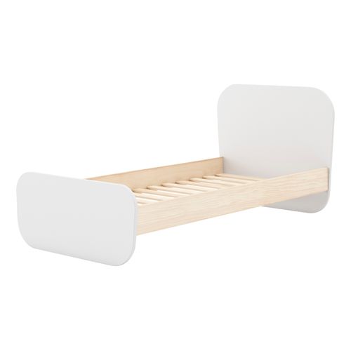 Lit Couchage 90x190 Cm Formes Arrondies