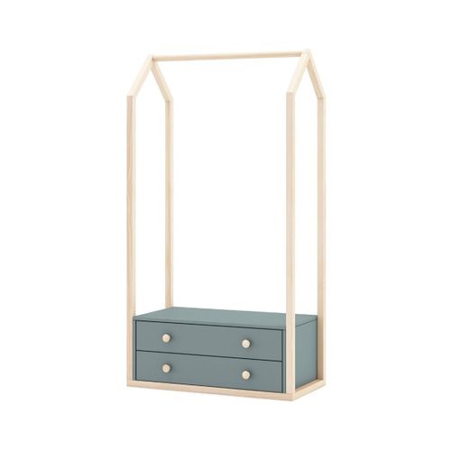 Penderie 2 Tiroirs Chambre Enfant - L80 Cm