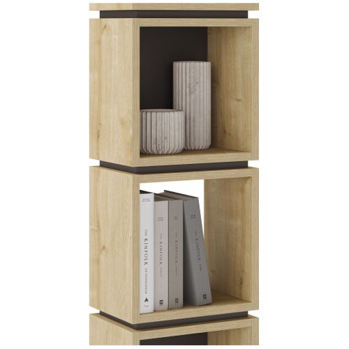 Étagère Colonne - Bois Clair - L32 Cm