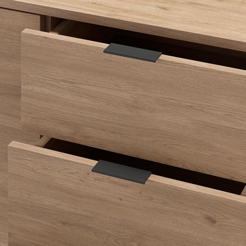 Buffet 3 Portes Avec Pieds En Métal - L140 Cm