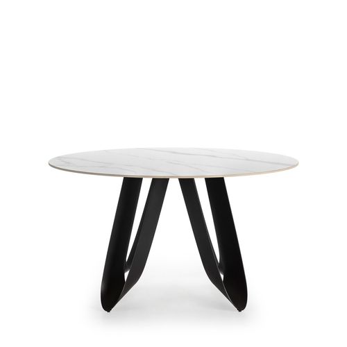 Table à Manger 6 Personnes Ronde En Céramique