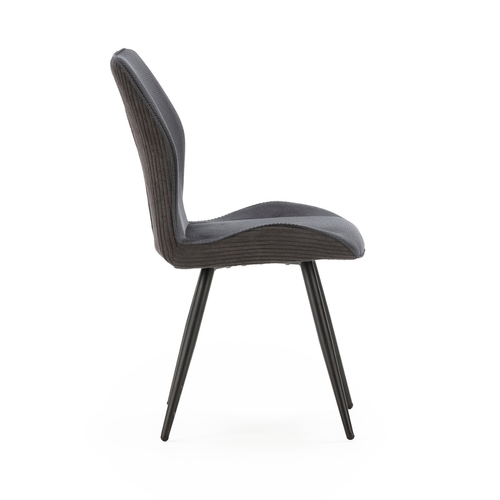 Lot De 2 Chaises En Tissu L45 Cm