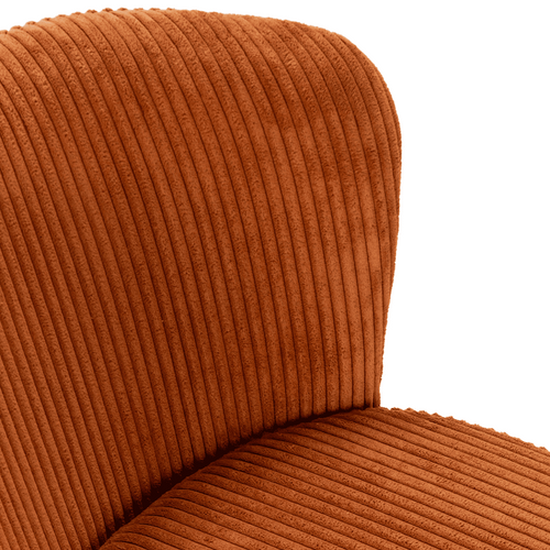 Lot De 4 Chaises En Tissu Avec Pieds En Métal L47 Cm