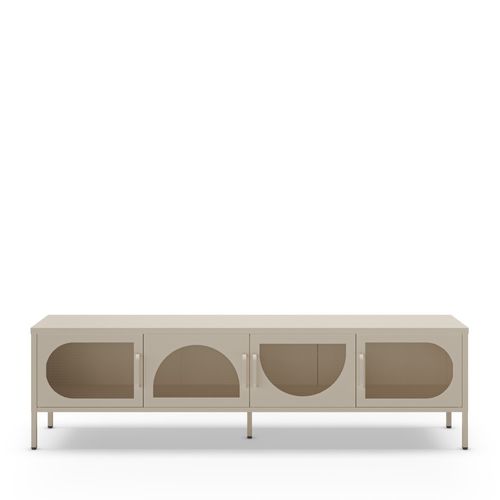 Meuble TV 4 Portes En Métal L180cm