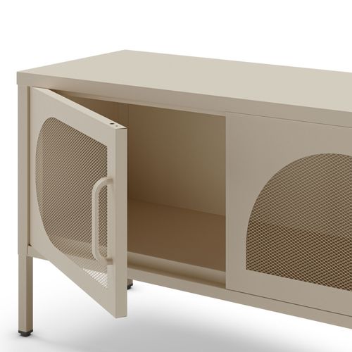 Meuble TV 4 Portes En Métal L180cm