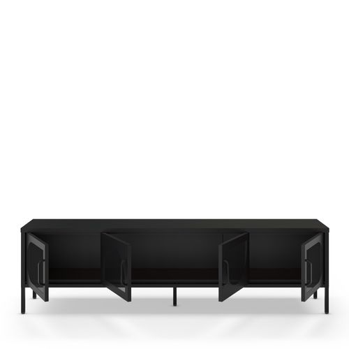 Meuble TV 4 Portes En Métal L180cm