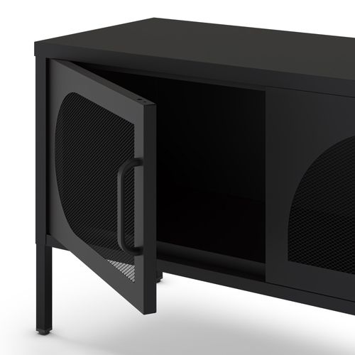 Meuble TV 4 Portes En Métal L180cm