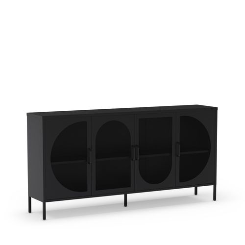 Buffet 4 Portes En Métal L160cm