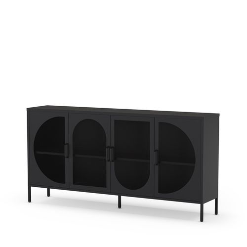 Buffet 4 Portes En Métal L160cm