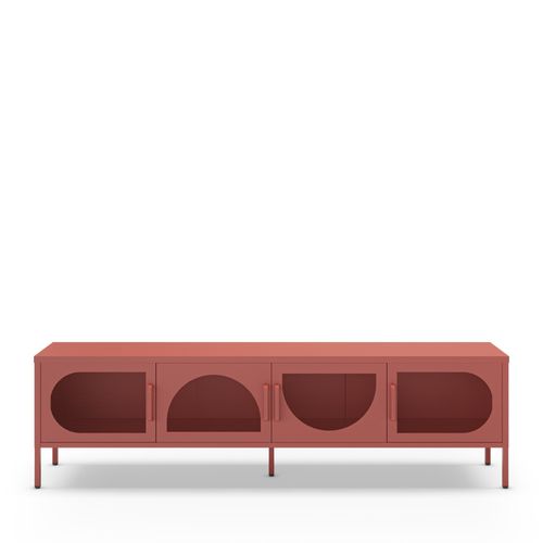 Meuble TV 4 Portes En Métal L180cm