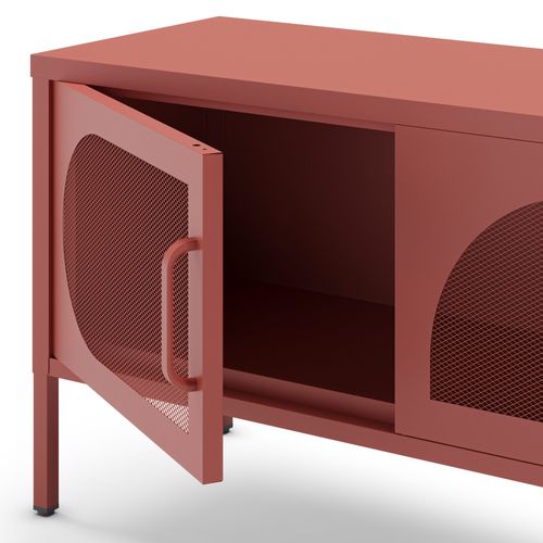 Meuble TV 4 Portes En Métal L180cm