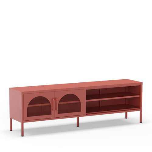 Meuble TV 2 Portes En Métal L160cm