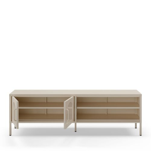 Meuble TV 2 Portes En Métal L160cm