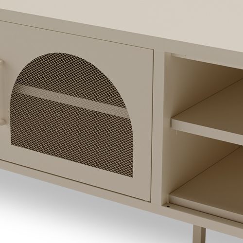 Meuble TV 2 Portes En Métal L160cm