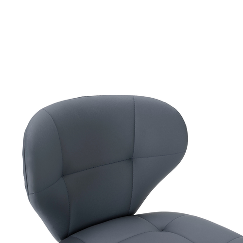 Lot De 2 Chaises Avec Pieds En Métal Noir L50 Cm